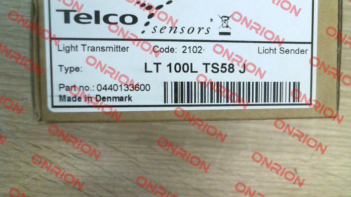 p/n: 8808, Type: LT-100L-TS58-J Telco