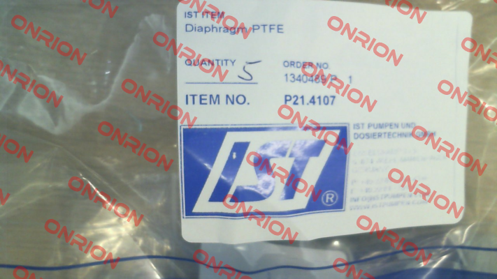 P21.4107  (Mechanical Diaphragm for MD49S6 F ZCA2VL) Obl