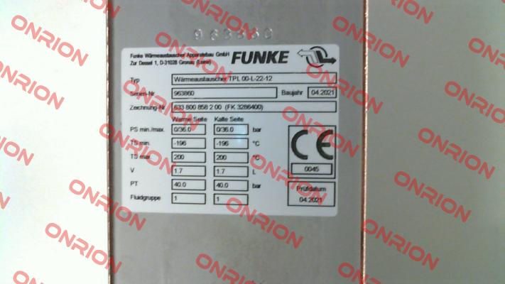 TPL 00-L-22-12 Funke