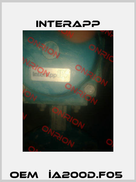 OEM   İA200D.F05  InterApp