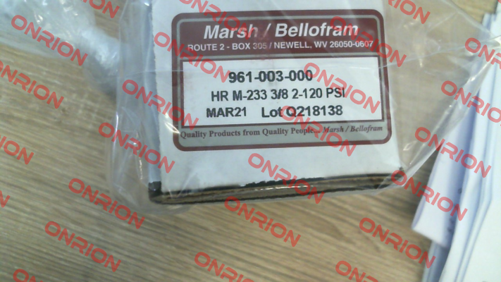 961-003-000 Bellofram