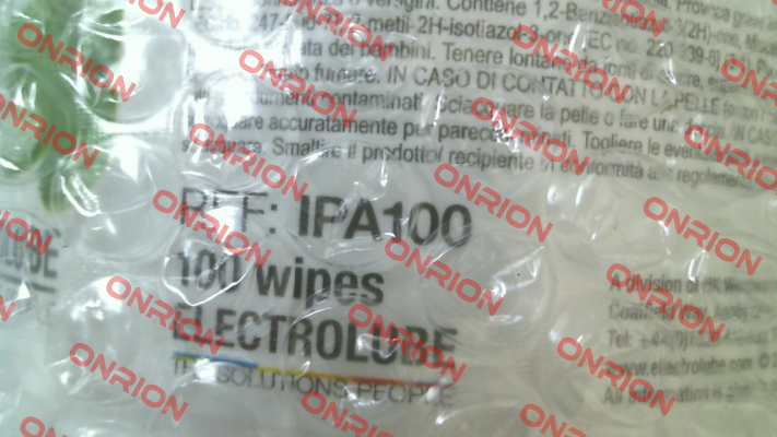 IPA100 Electrolube