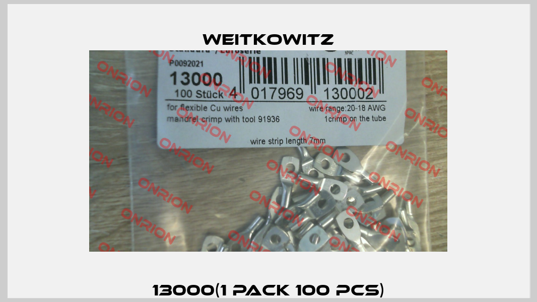 13000(1 pack 100 pcs) WEITKOWITZ