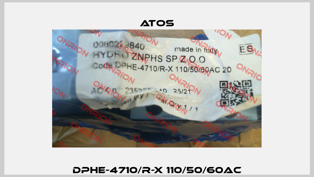 DPHE-4710/R-X 110/50/60AC Atos
