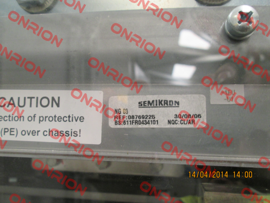 NG 03, Ref:08769225 - OEM product, not available  Semikron