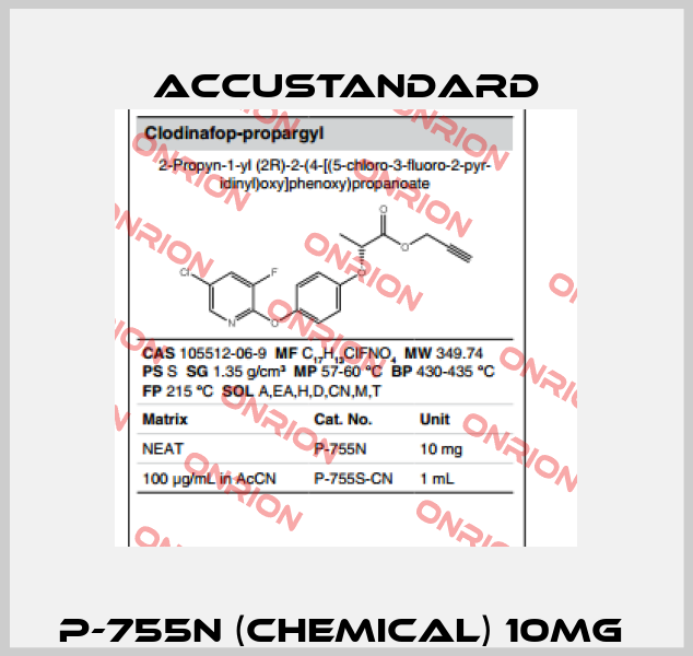 P-755N (chemical) 10mg  AccuStandard