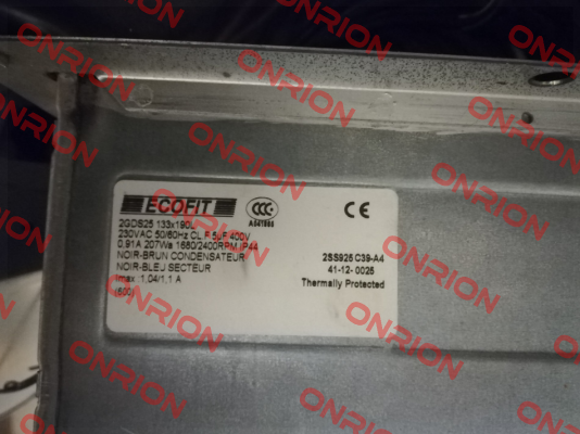 2GDS25 133x190L_B50-A3 pSP Ecofit