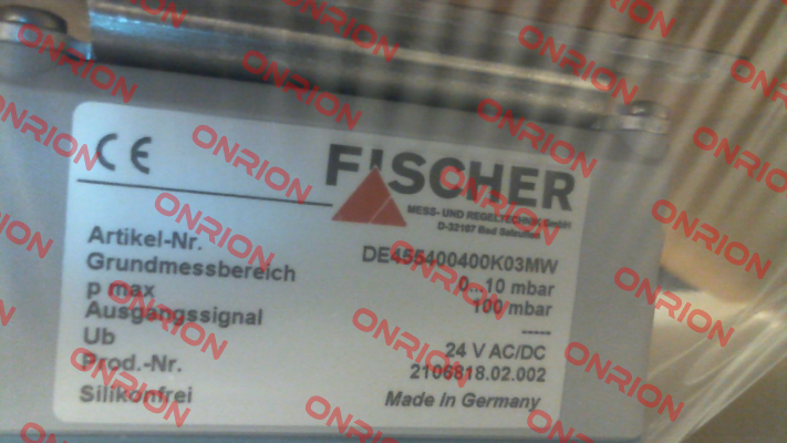 DE455400400K03MW Fischer