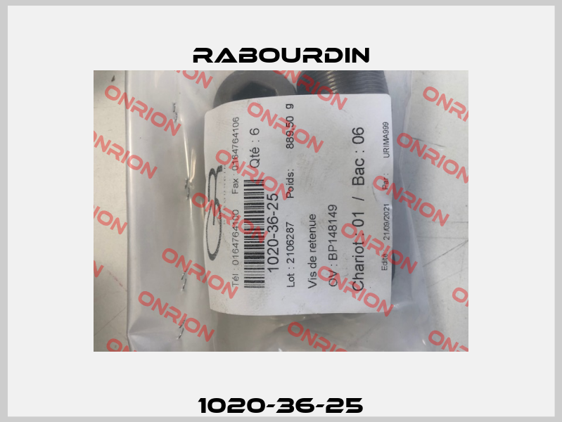 1020-36-25 Rabourdin