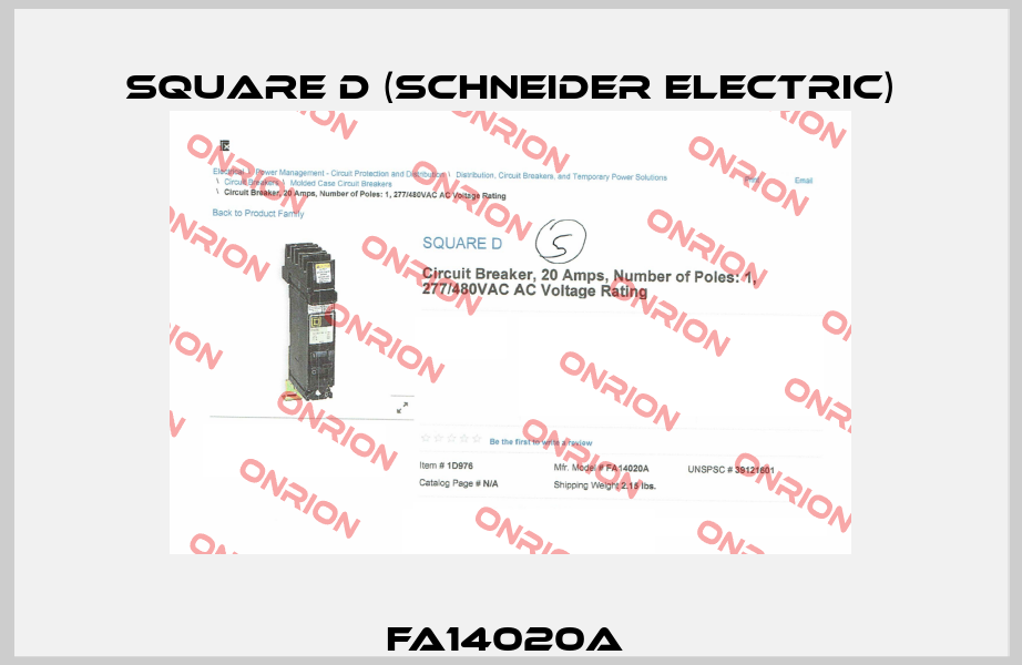 FA14020A  Square D (Schneider Electric)