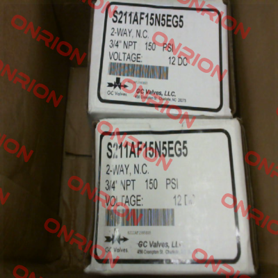 S211AF15N5EG5 GC Valves