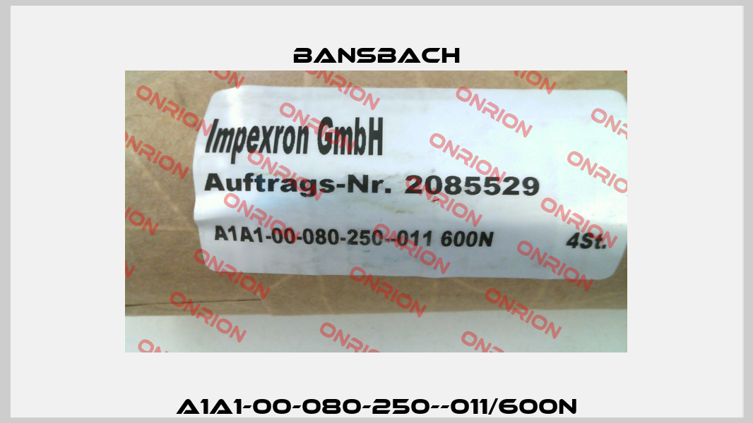 A1A1-00-080-250--011/600N Bansbach