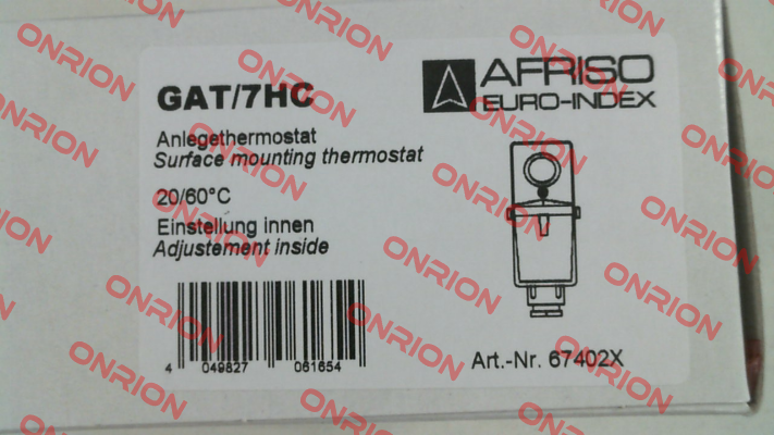 GAT/7HC 20/60°C / 67402X IMIT (Afriso)