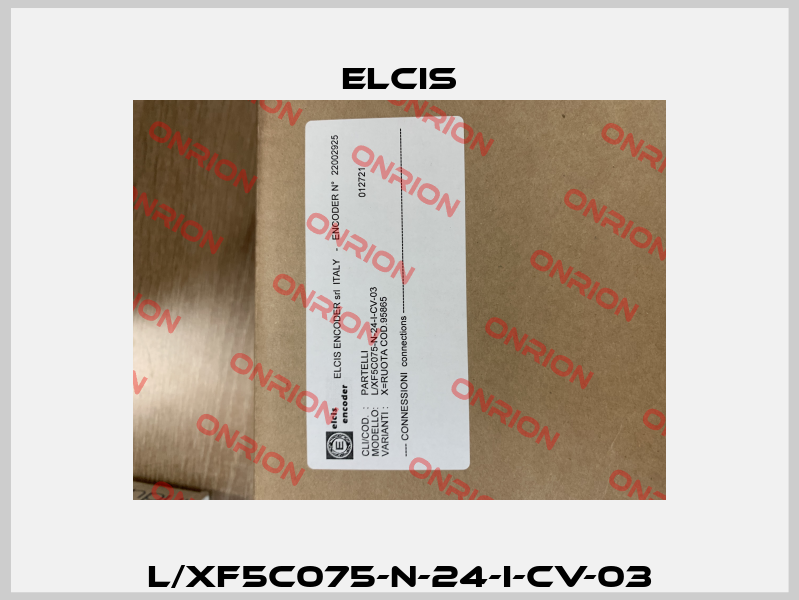 L/XF5C075-N-24-I-CV-03 Elcis
