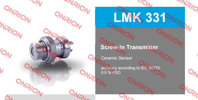 LMK331  Bd Sensors
