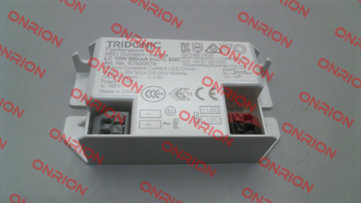 87500578 / LC 10W 500mA fixC C SNC Tridonic