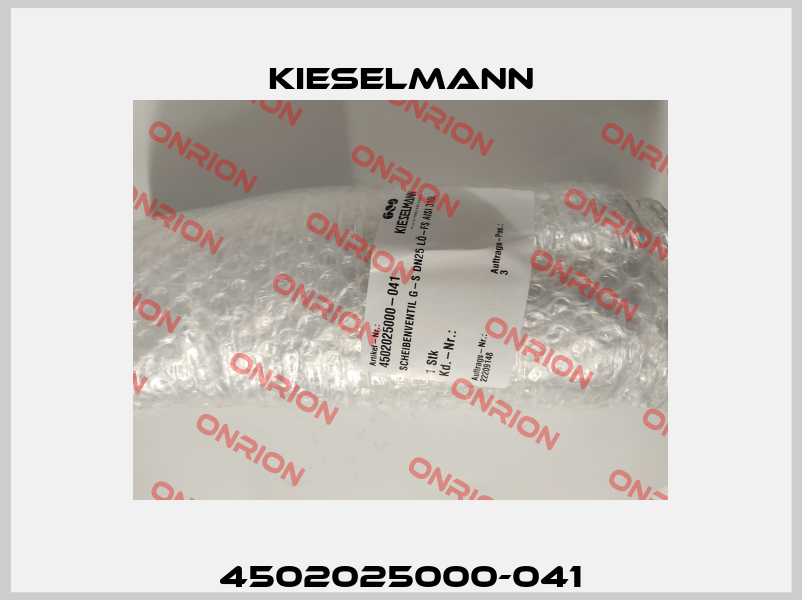 4502025000-041 Kieselmann
