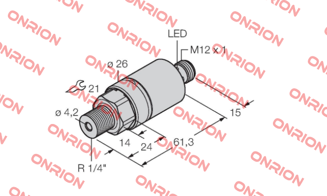 PC001R-210-2UPN8X-H1141 Turck