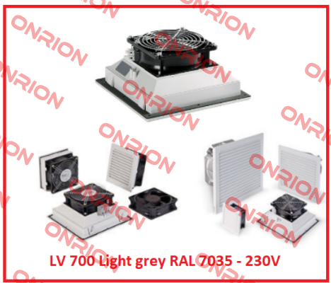 LV 700 Light grey RAL 7035 - 230V AC suction Rübsamen & Herr