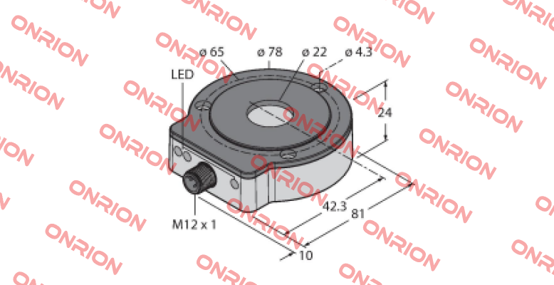 RI360P0-EQR24M0-HESGX25X3-H1181 Turck