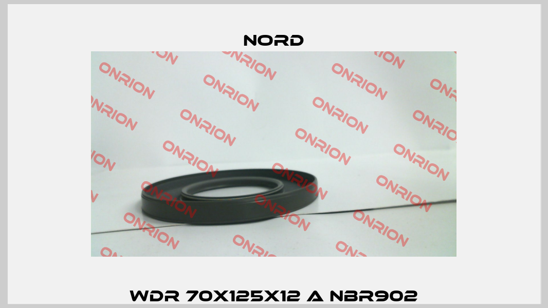 WDR 70x125x12 A NBR902 Nord