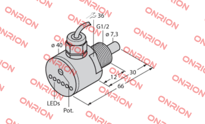 FCS-G1/2DY-AP8X Turck