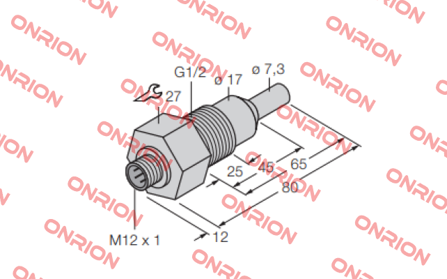 FCS-G1/2A4-NAEX-H1141/AL065 Turck