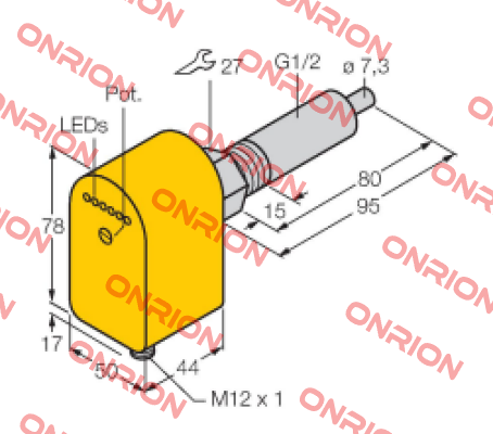 FCS-G1/2A4P-AP8X-H1141/L080 Turck