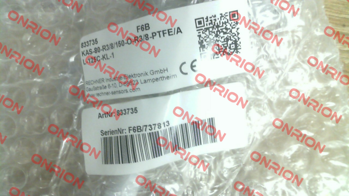 833735 / KAS-80-3/8"/150-Ö-KL-125°C - КL-1 Rechner