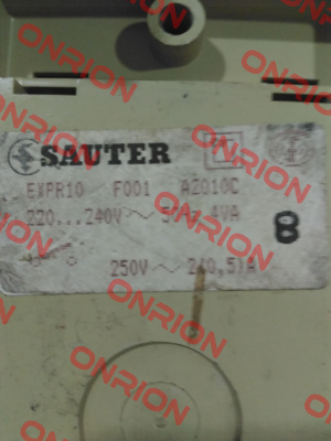 EXPR10 F001 A2010C  Sauter