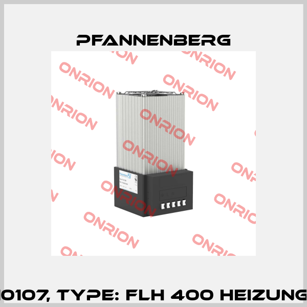 Art.No. 17040010107, Type: FLH 400 HEIZUNG 400W    230 AC Pfannenberg