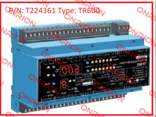 P/N: T224361 Type: TR600 Ziehl