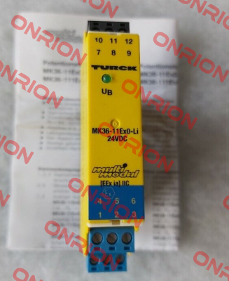 MK36-11EX0-LI/24VDC Turck