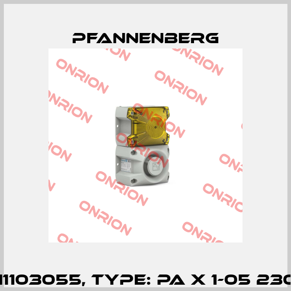 Art.No. 23311103055, Type: PA X 1-05 230 AC GE 7035 Pfannenberg