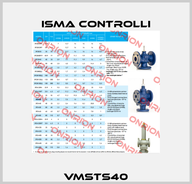 VMSTS40 iSMA CONTROLLI