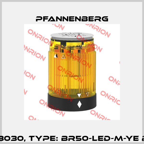 Art.No. 28250068030, Type: BR50-LED-M-YE 24V LED MONITOR. Pfannenberg