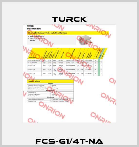 FCS-G1/4T-NA Turck