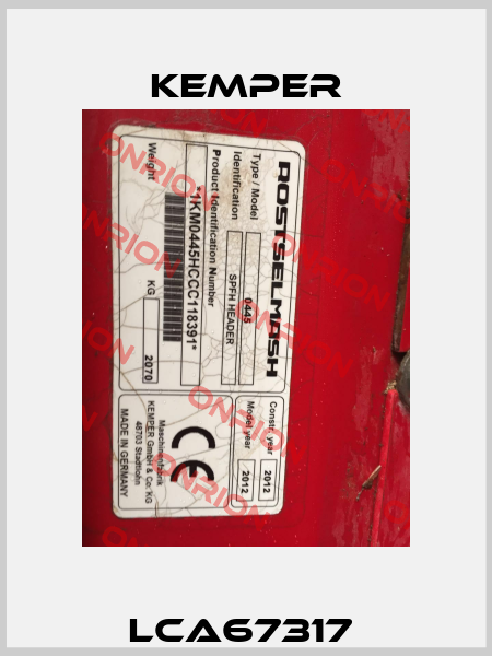 LCA67317  Kemper