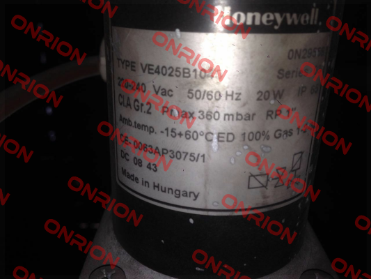 VE4025B1040  Honeywell