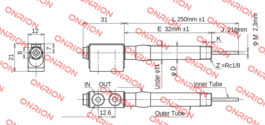 JC-KRM-10-L250-E32-J218-M2.3 Ahresty-tec