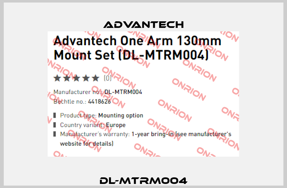 DL-MTRM004 Advantech