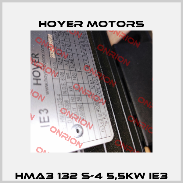HMA3 132 S-4 5,5kW IE3 Hoyer Motors