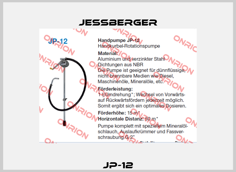 JP-12 Jessberger