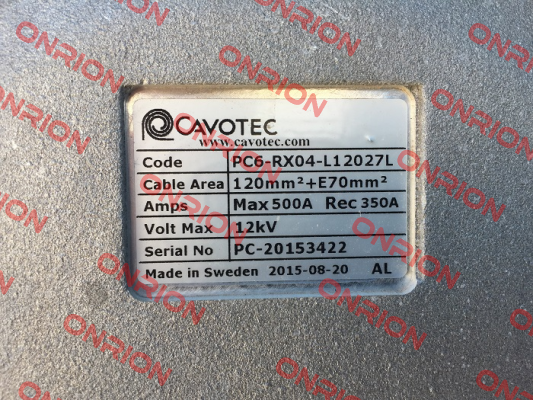 PC6-RX04-L12027L Cavotec