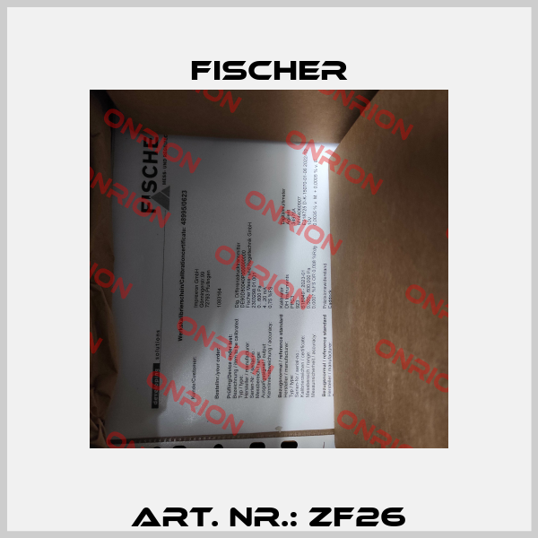 Art. Nr.: ZF26 Fischer