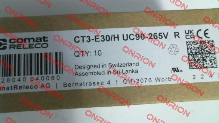 CT3-E30/H UC90-265V Comat Releco