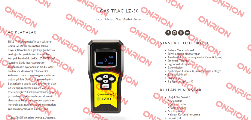 GAS Trac LZ30 Sensit