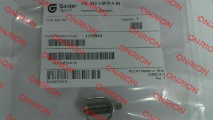 GN 413-5-M10-A-NI Elesa Ganter