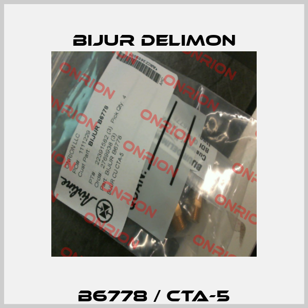 B6778 / CTA-5 Bijur Delimon