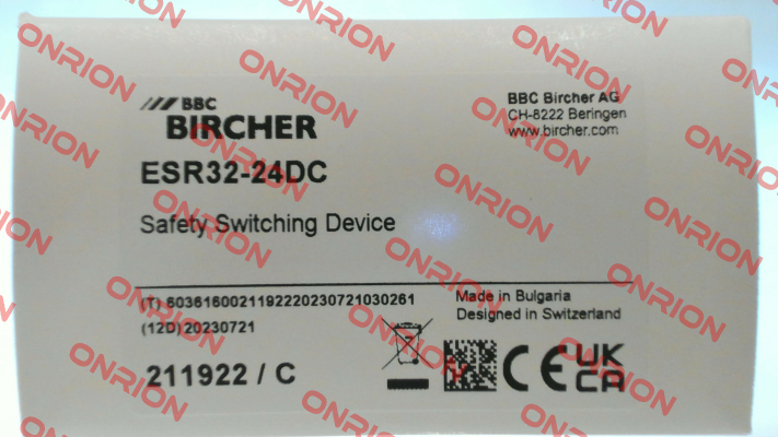 211922 / ESR32-24VDC Bircher